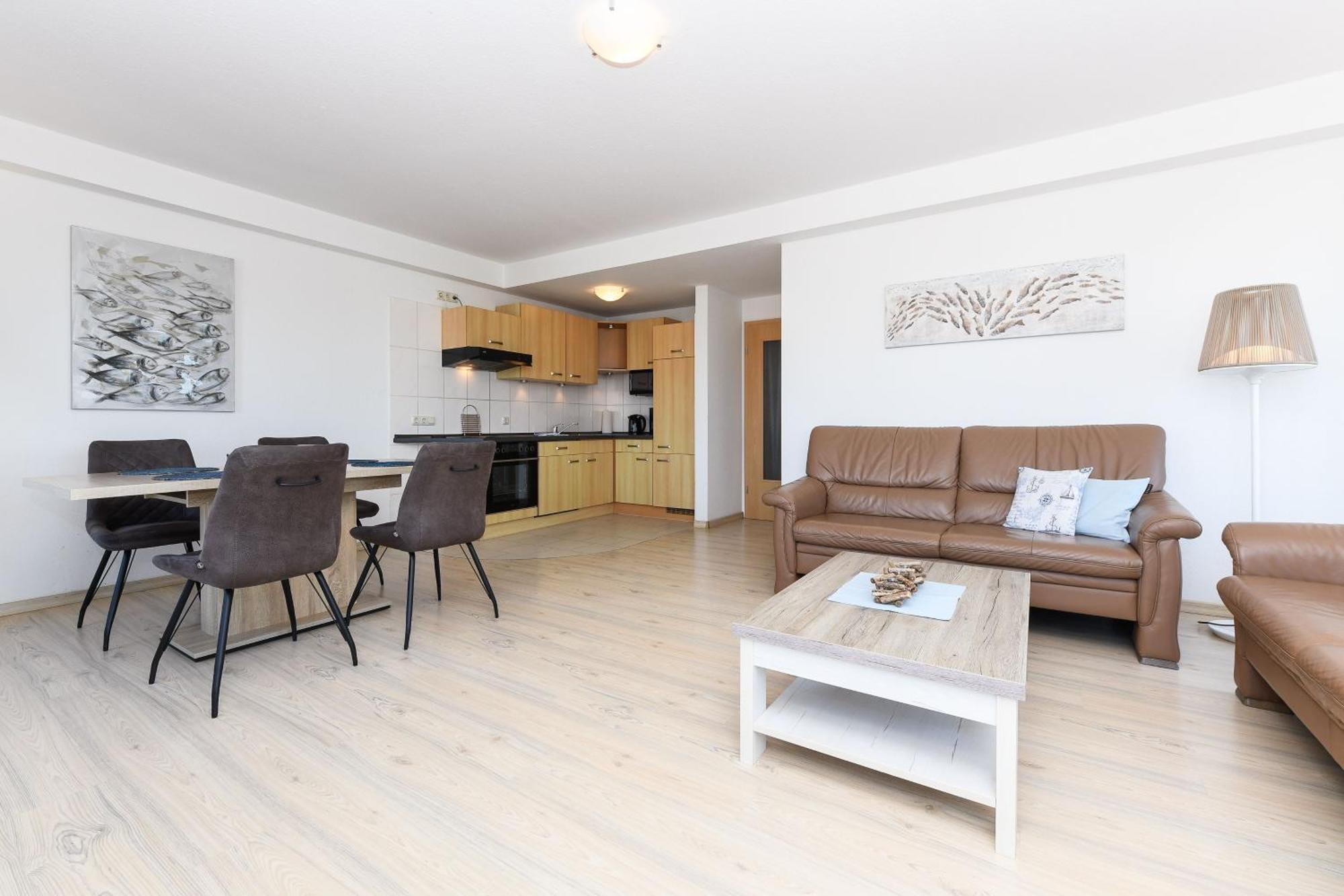 Apartmán Haus Hafenblick Bensersiel Exteriér fotografie