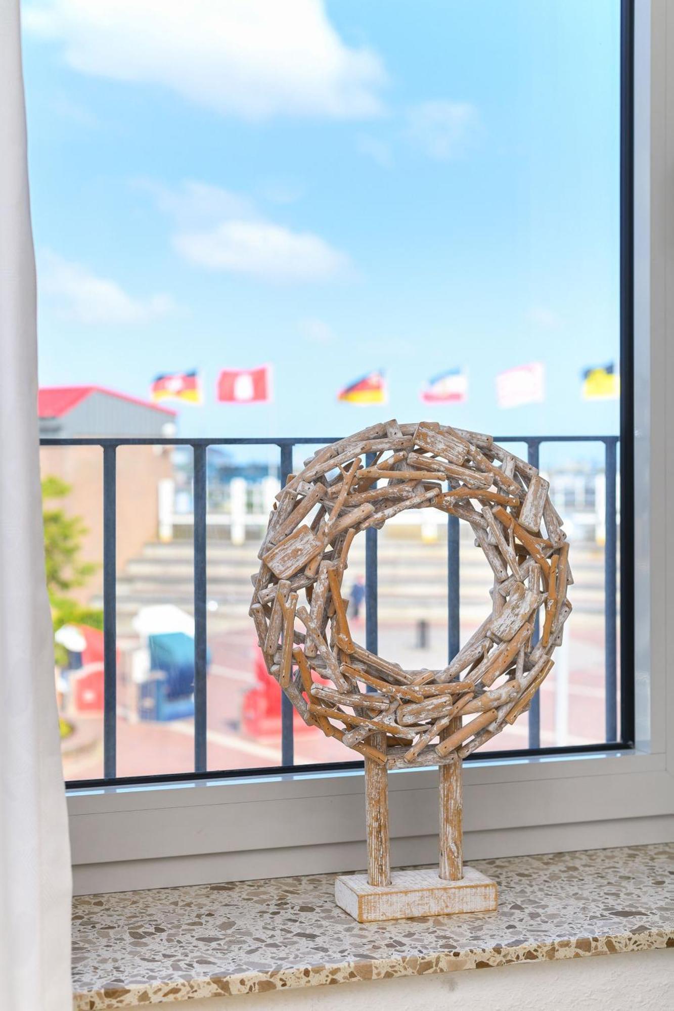 Apartmán Haus Hafenblick Bensersiel Exteriér fotografie
