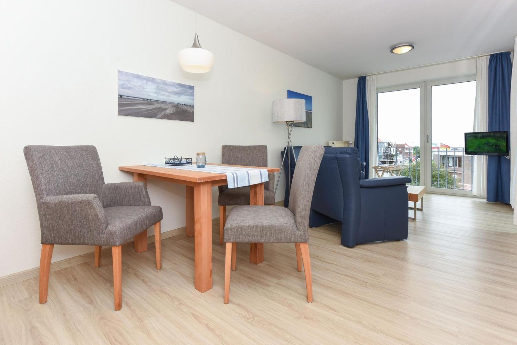 Apartmán Haus Hafenblick Bensersiel Exteriér fotografie