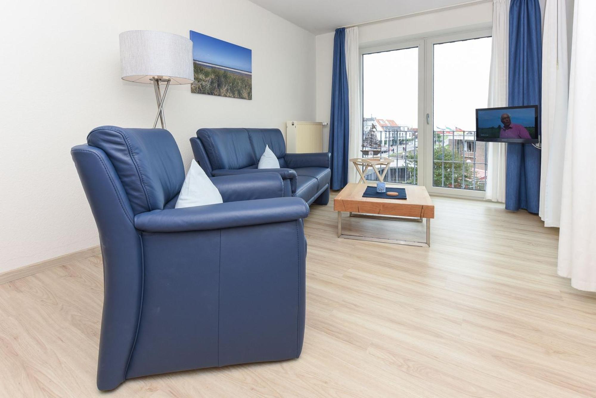 Apartmán Haus Hafenblick Bensersiel Exteriér fotografie